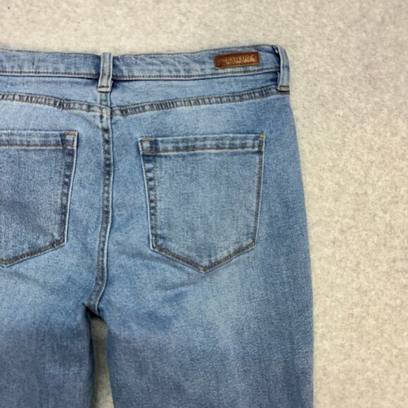 BLANKNYC Jeans SZ 29 LightWash Denim The Bond Mid Rise Skinny Distressed Stretch - Picture 3 of 10